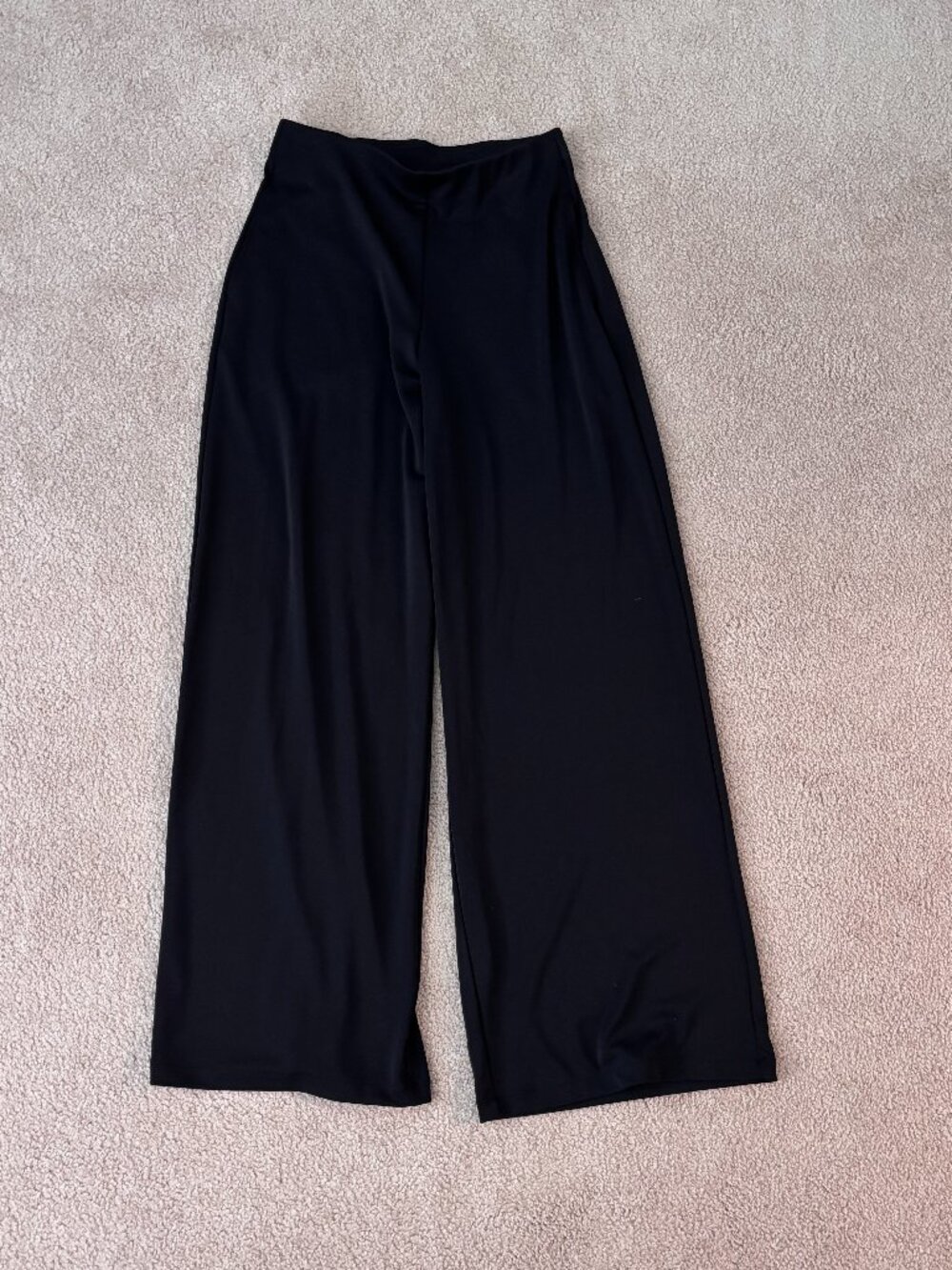 Brand New Uniqlo Elastic Waist Black Dress Pants Size S Small
